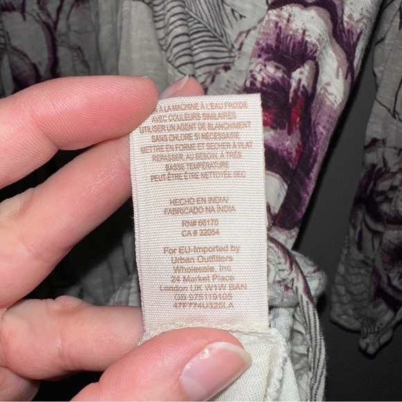 FREE PEOPLE ADELIA COLD SHOULDER TOP - Picture 8 of 10